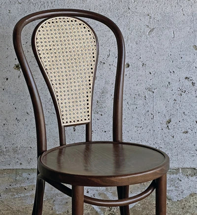 Cane Backrest Bentwood Chair