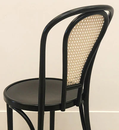 Cane Backrest Bentwood Chair
