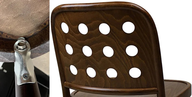 "O" Back Bentwood Chair