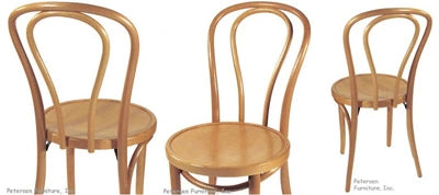 Thonet-Style #18 Hairpin Double Loop Bentwood Chair