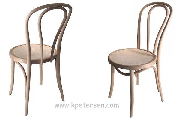 Thonet-Style #18 Hairpin Double Loop Bentwood Chair