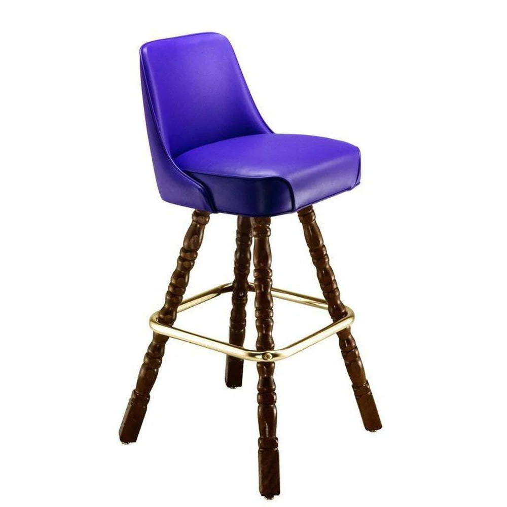 Plain Back Steel Bar Stool