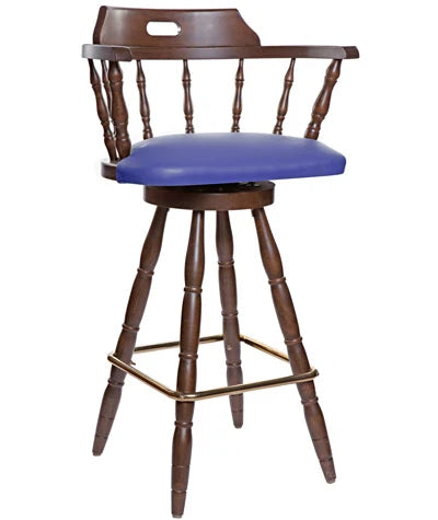 Captain's Swivel Bar Chair