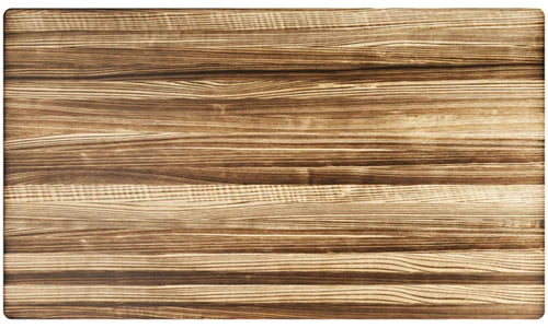Carbonized Ash Plank Style Restaurant Table Tops