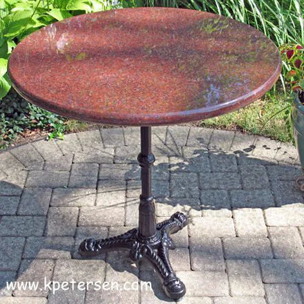 18" Ornate Tripod Cast Iron Table Base