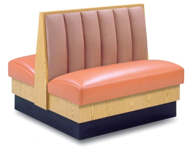 Channel Back Upholstered Booth
