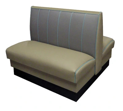Channel Back Upholstered Booth
