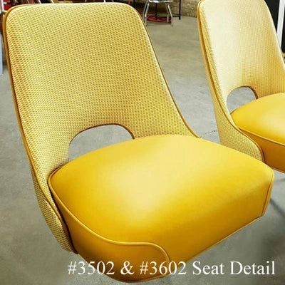 Plain Open Back Club Chair