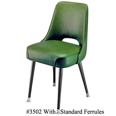 Plain Open Back Club Chair