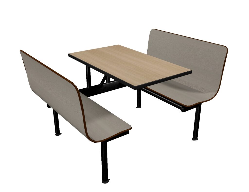 QUICK SHIP Wall Style Laminated Contoured Booths