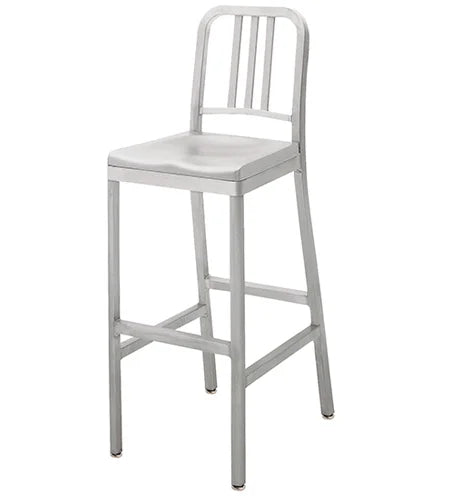 Deco Aluminum Barstool Aluminum Seat