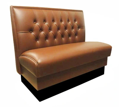 Diamond Tufted Upholstered Booth