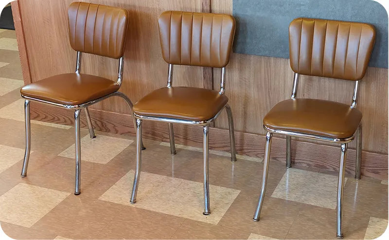 Channel Back Kitchen Chair