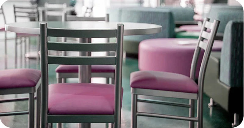 Ferro Steel Ladderback Chair