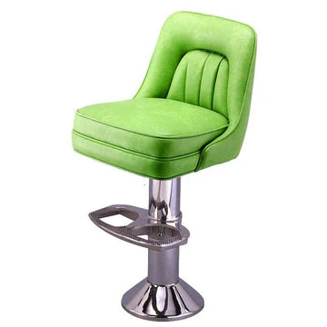 Deluxe Bolt Down Coffee Shop Bucket Counter Stools