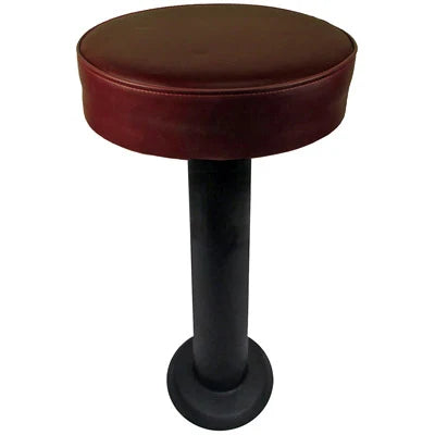 Fully Upholstered Budget Quick Ship Round Seat Bolt Down Counter Stools