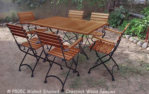 French Bistro Folding Arm Chair