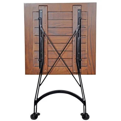 36" Square French Folding Table