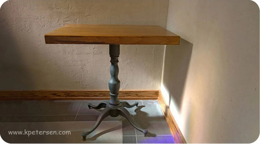 32" X 32" Georgian Style Ornate Cast Iron Table Base