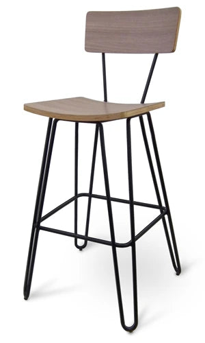 Hairpin Leg Steel Barstool