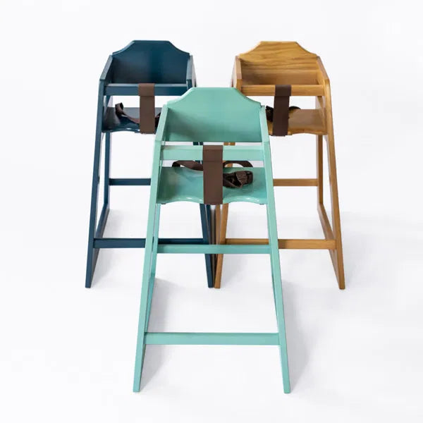 Oak Restaurant Children's High Chairs