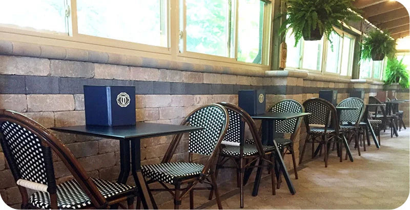 Indoor, Outdoor Powdercoated MDF Core Restaurant Table Tops