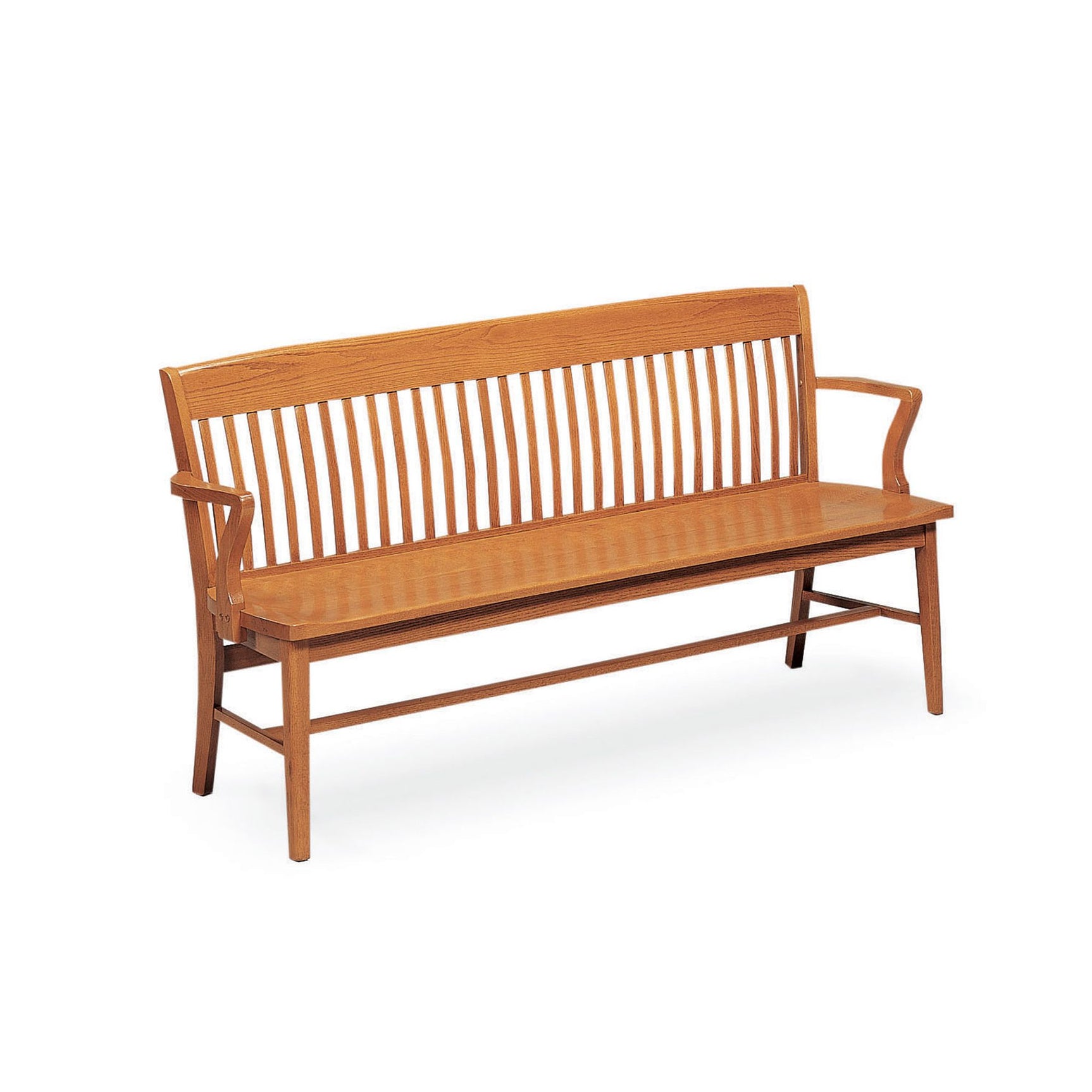 Oak School House Benches