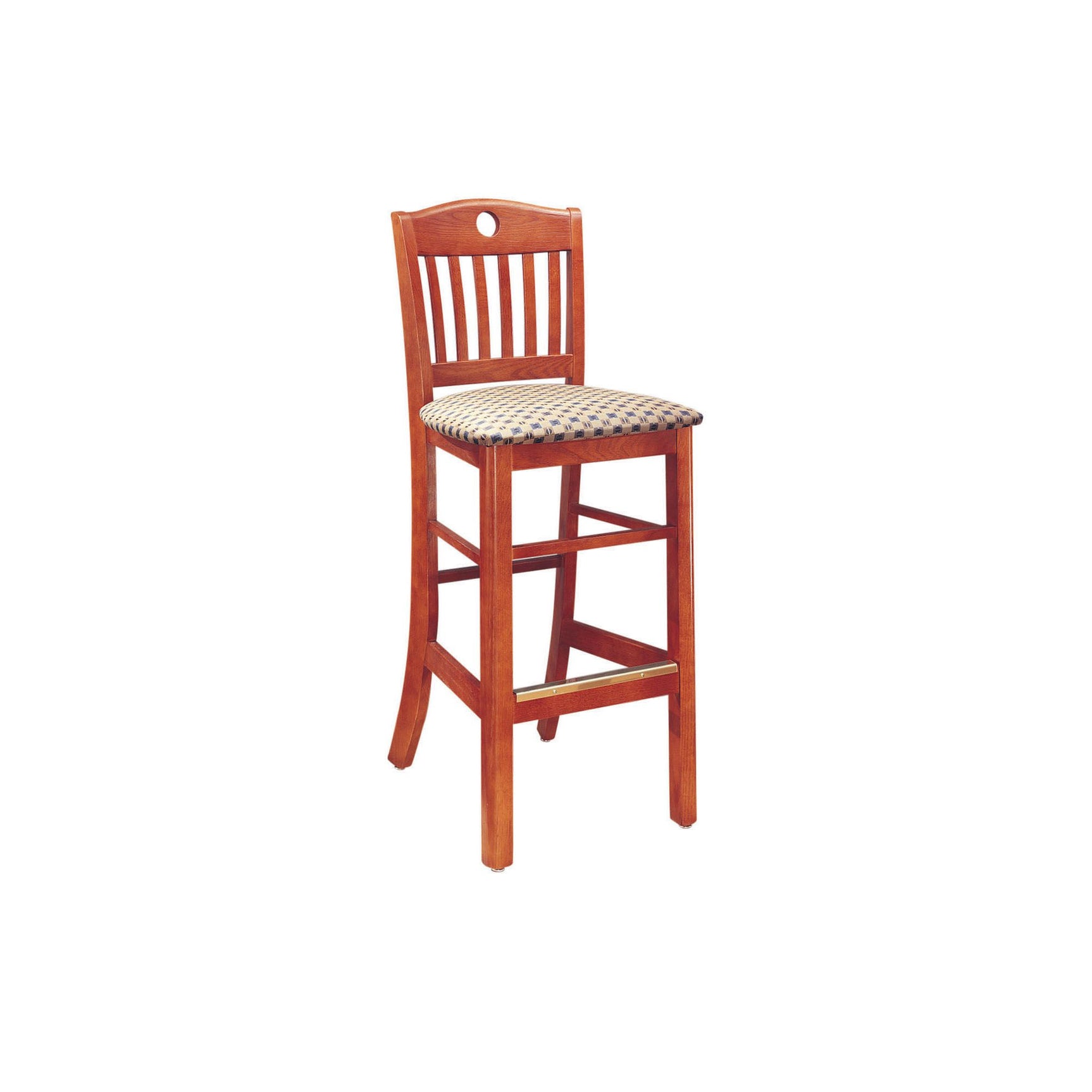 Lake Lodge Solid Oak Bar Stool