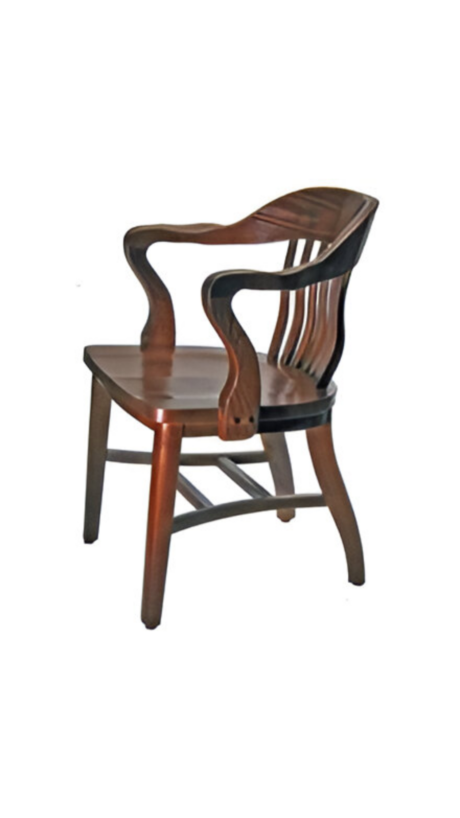 Oak Jury and Banker Arm Chair