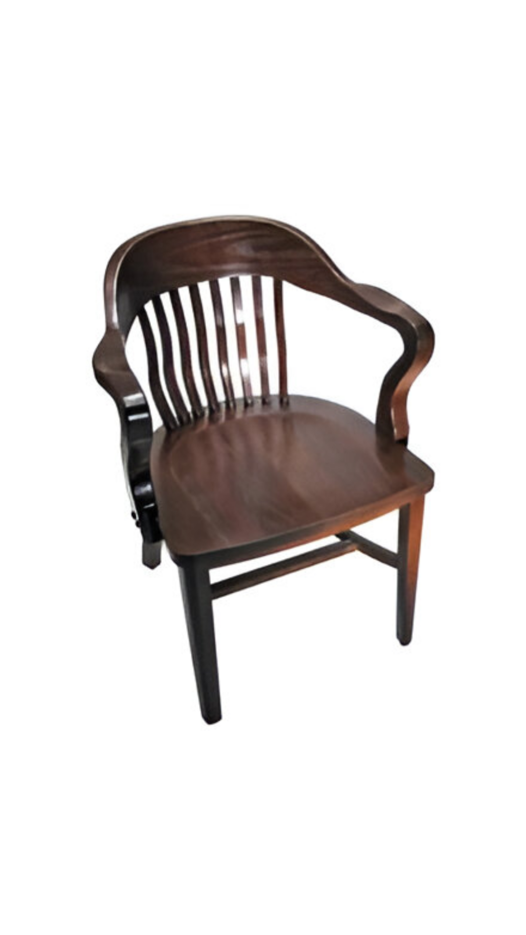 Oak Jury and Banker Arm Chair