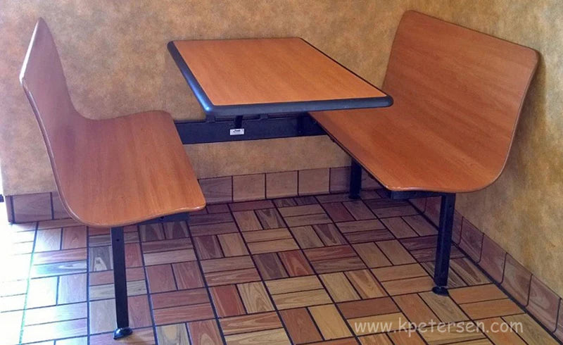 QUICK SHIP Wall Style Laminated Contoured Booths