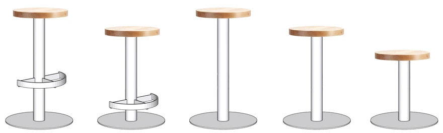 Metropolitan Free Standing Bar Stool