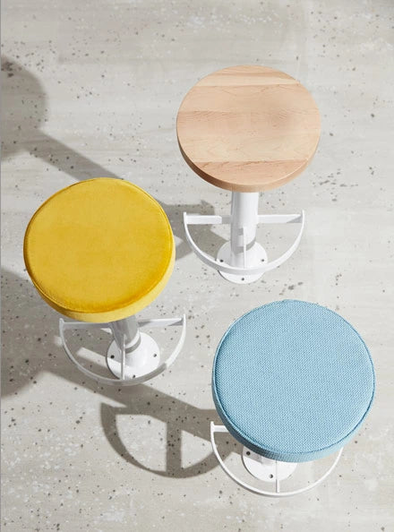 Metropolitan Wood Or Upholstered Seat Bolt Down Counter Stools
