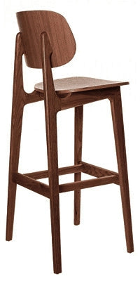Modern All Wood Bar Stool