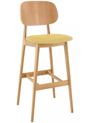 Modern All Wood Bar Stool
