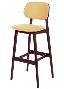 Modern All Wood Bar Stool