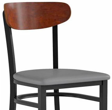 Moon Back Steel Bar Stool