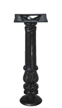 Bolt Down Ornate Cast Iron Table Base