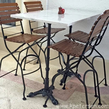 18" Ornate Tripod Cast Iron Table Base