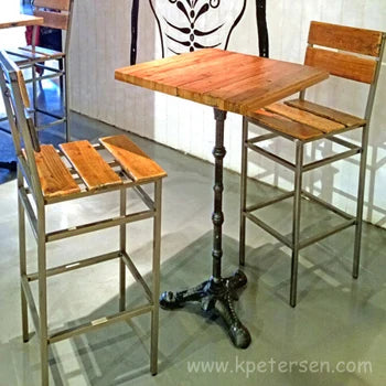 18" Ornate Tripod Cast Iron Table Base