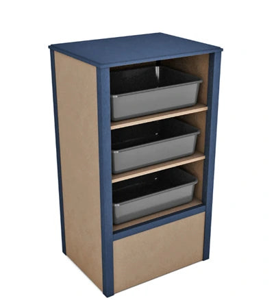 Outdoor Bussing Stations & Bussing Station Waste Receptacle Combinations