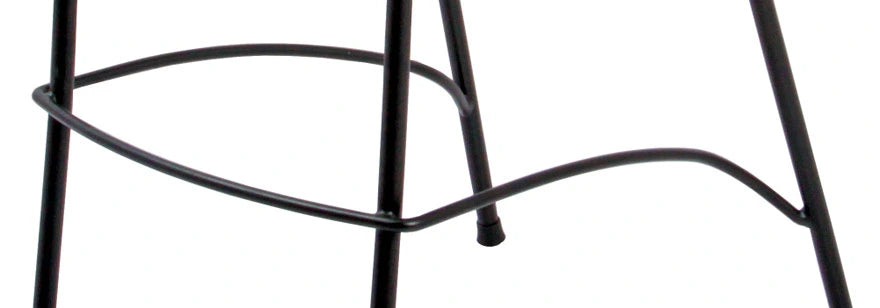 Deluxe Outdoor Steel Mesh Stacking Bar Stool