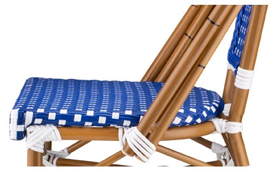 French Cafe Indoor-Outdoor Bamboo and Aluminum Chair