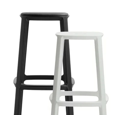 Backless Stacking Polypropylene Bar Stool