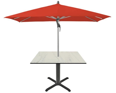 Outdoor Umbrella Stamped Steel Crossfoot Table Bases