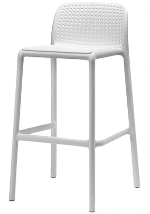 Perforated Polypropylene Outdoor Stacking Bar Stools