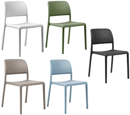 Perforated Polypropylene Stacking Chairs