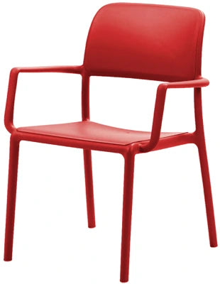 Polypropylene Outdoor Stacking Arm Chairs