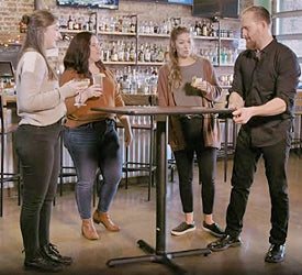 Pneumatic Adjustable Height Table Bases