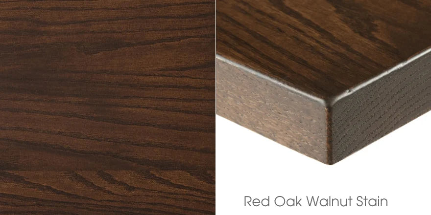 Red Oak Solid Wood Table Tops